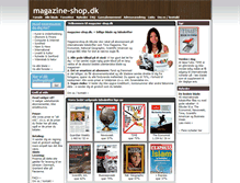 Tablet Screenshot of magazine-shop.dk
